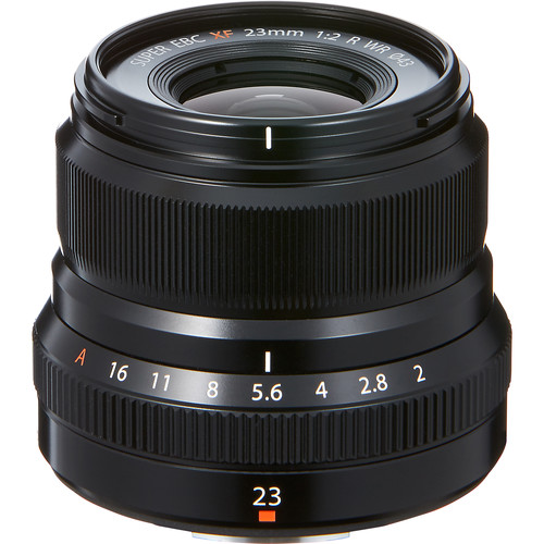 Fujifilm FUJINON XF 23mm F2 R WR Schwarz