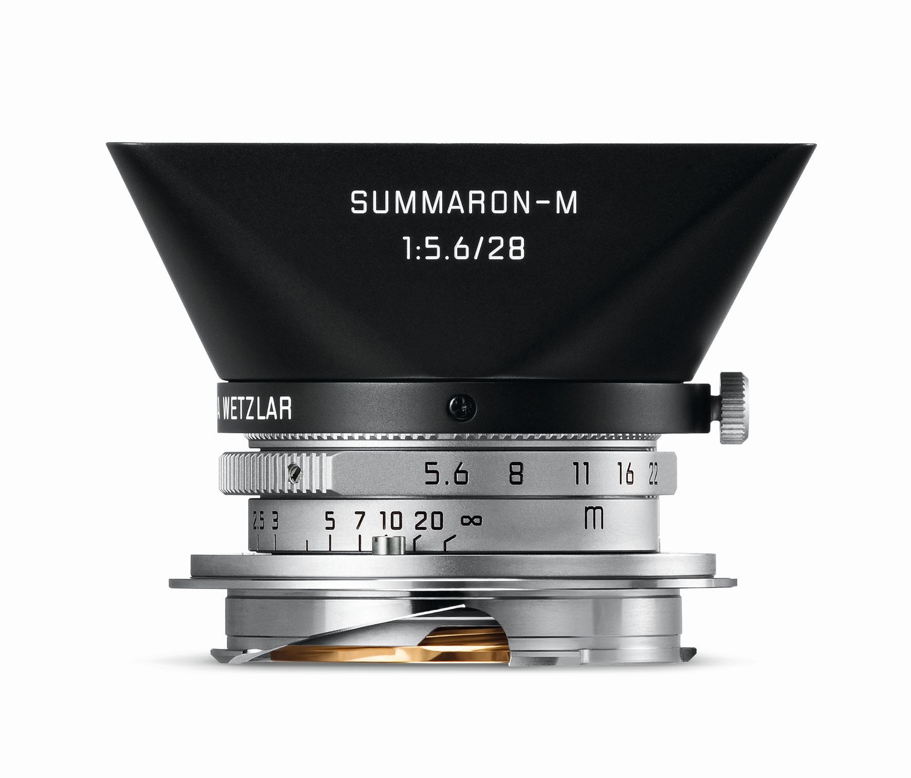Leica Summaron-M 1:5,6/28, silbern verchromt
