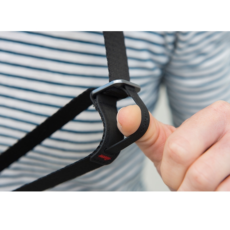 Peak Design Leash Black - Multifunktionaler Kameragurt für spiegellose Systemkameras, Einsteiger-DSLRs etc.