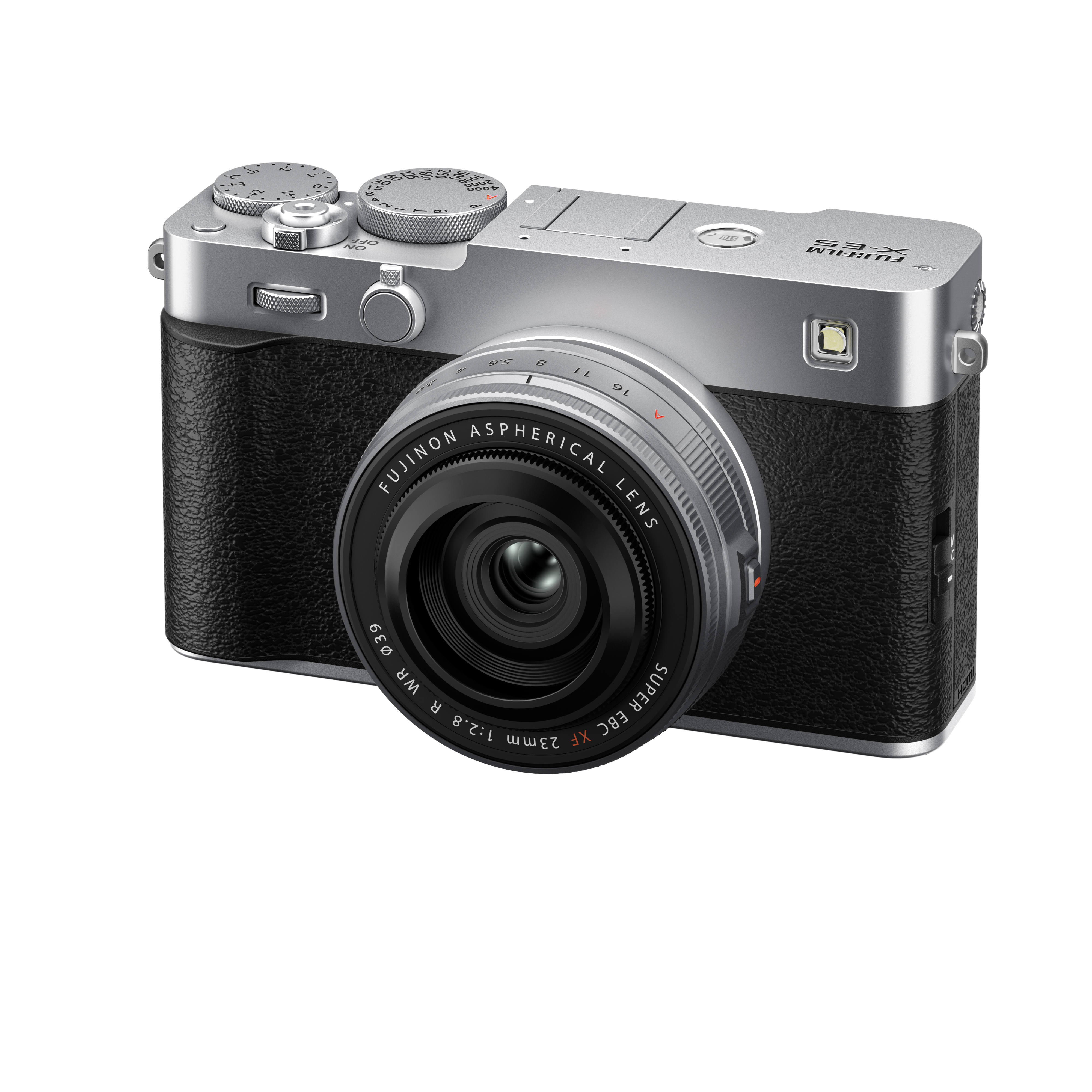 Fujifilm X-E5 Silber + XF23mm f/2.8 R WR KIT