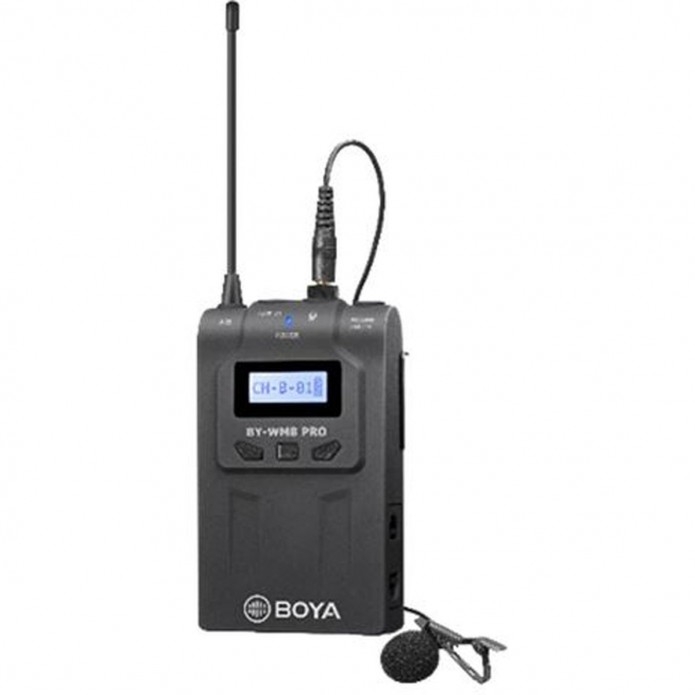BOYA BY-TX8 Pro UHF Funksender mit Lavalier-Mikrofon – Erweiterung für BY-WM8 Pro Systeme