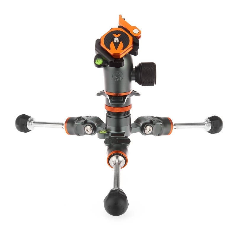 3 Legged Thing Pro 2.0 Leo Carbon Tripod + AirHedPro LV Grey