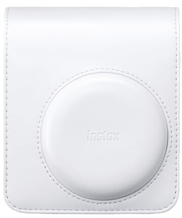 FUJIFILM Instax Mini 13 Kameratasche Clay White – Original Schutzhülle mit Schultergurt