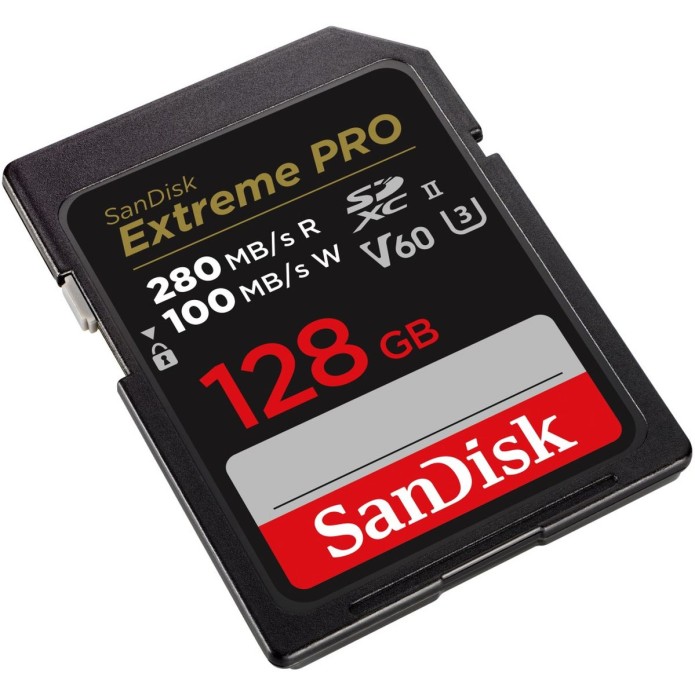 SanDisk Extreme PRO SDXC 128 GB UHS-II V60 Speicherkarte – SDSDXEP-128G-GN4IN