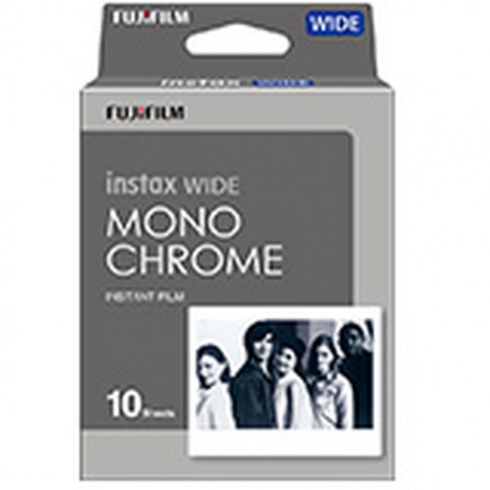 Fujifilm Instax Wide Monochrom Sofortbildfilm (10 Aufnahmen)