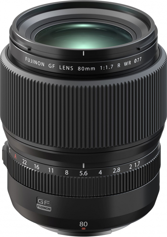 Fujifilm FUJINON GF 80mm F1.7 R WR  (inkl. Gratis Fuji Schutzfilter PRF)