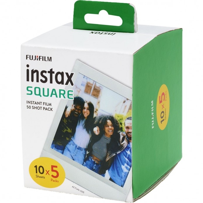 Fujifilm Instax SQUARE Standard Sofortbildfilm (5x10 Aufnahmen)