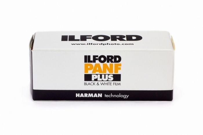Ilford Pan F plus 120 Einzelfilm