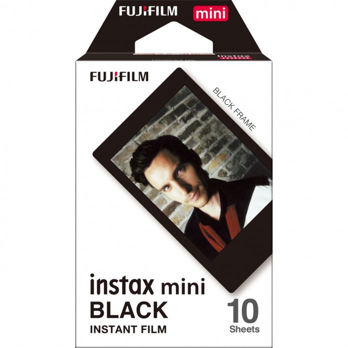 Fujifilm Instax Mini Black Sofortbildfilm (10 Aufnahmen)
