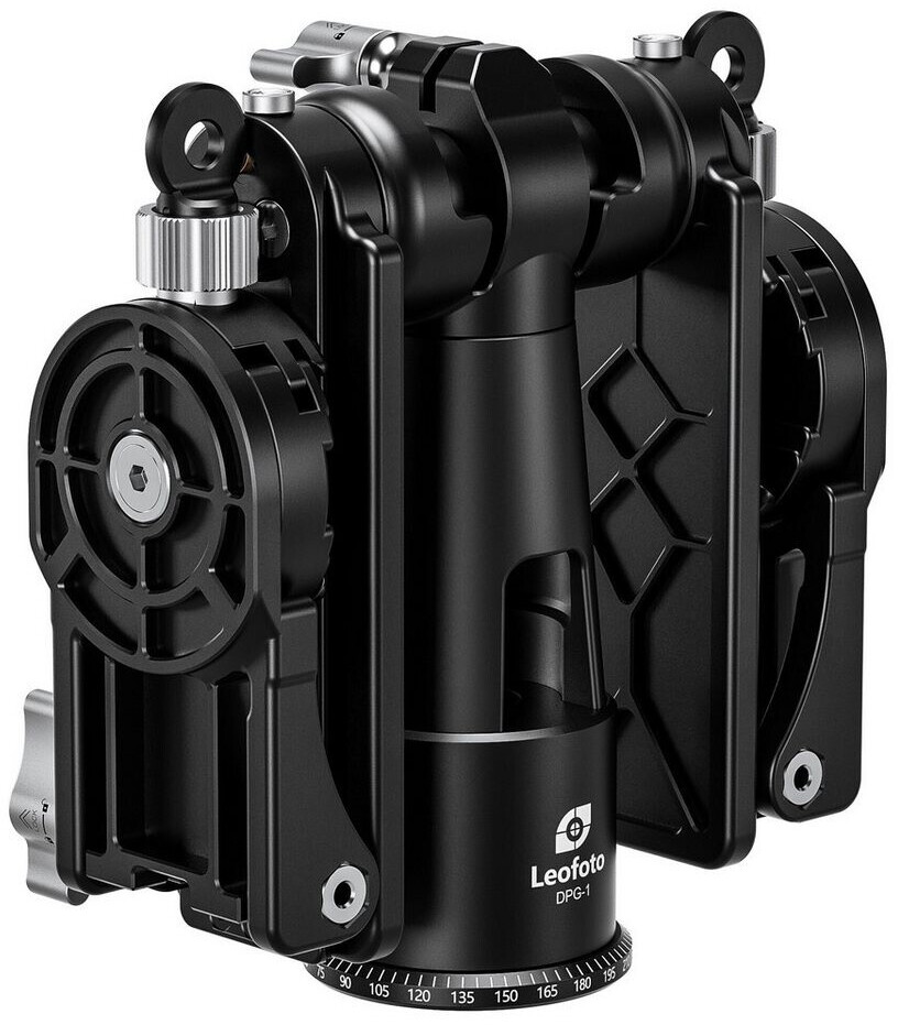 Leofoto DPG-01 Doppel-Gimbal – Dual Camera Gimbal Head für schwere Teleobjektive