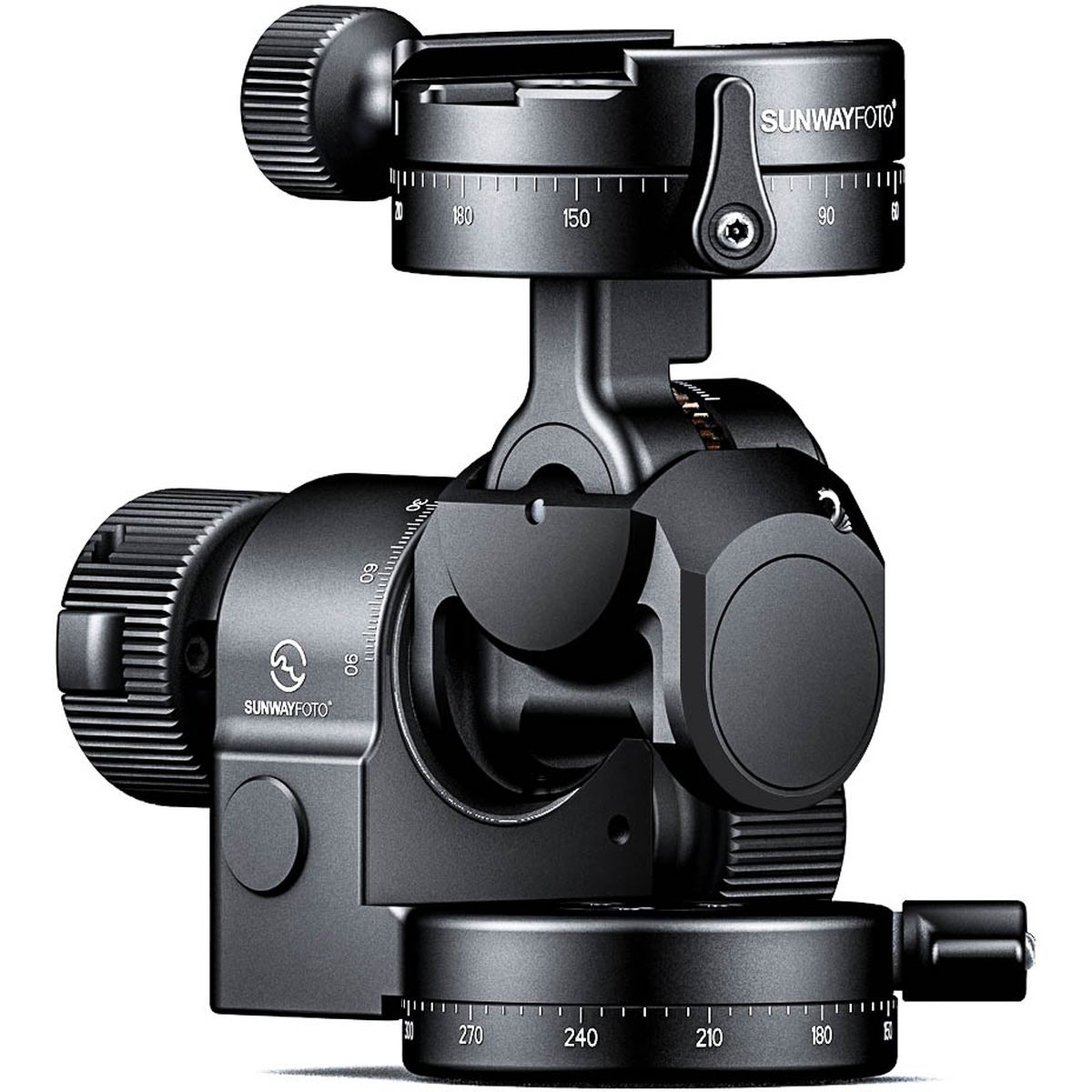 Sunway GH-PRO II 3-Wege-Stativkopf mit Getriebe