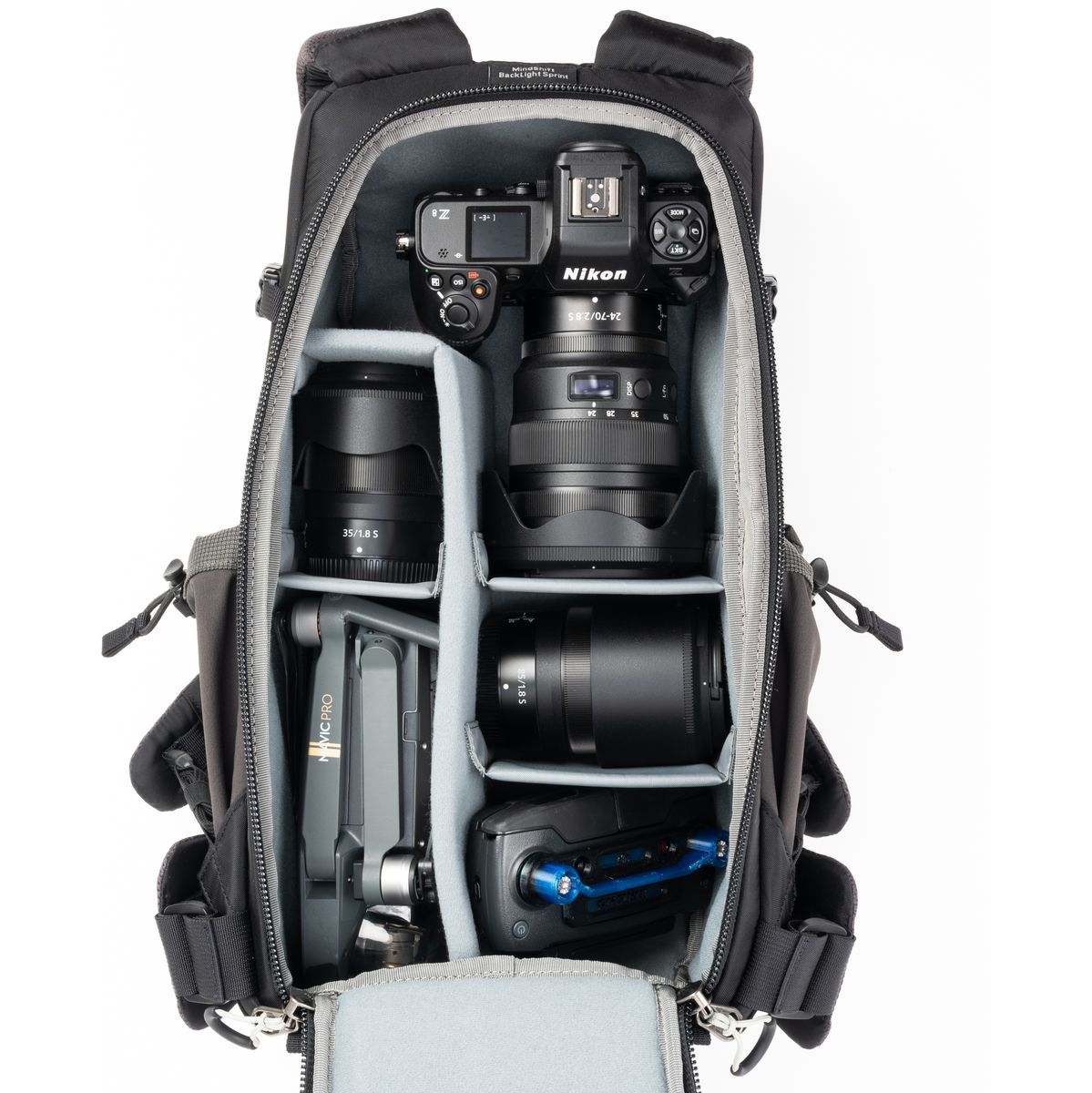 Think Tank Backlight Sprint Slate Black