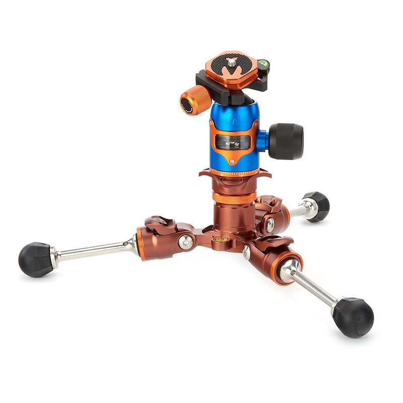 3 Legged Thing Legends Bucky Tripod w/ AirHed VU Bronze