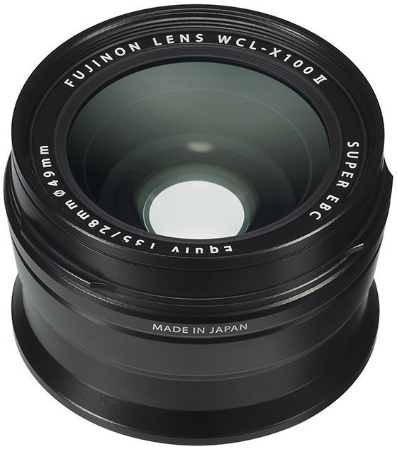 Fujifilm Weitwinkel Konverter WCL-X100 II Schwarz