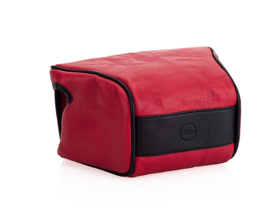 Leica Ettas Pouch, beschichtetes Canvas, rot