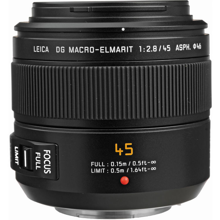 Panasonic Leica DG Macro Elmarit 45mm F/2.8 ASPH OIS