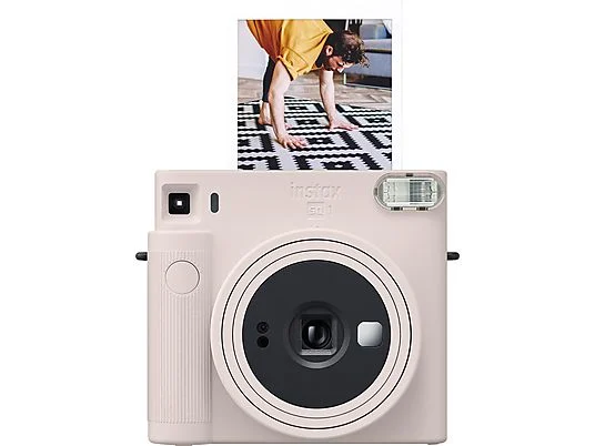 Fujifilm Instax SQ 1 chalk-white Sofortbildkamera