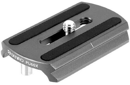 Benro PU60X Schnellwechselplatte – Arca-Swiss kompatibel für Benro VX25 und VX30