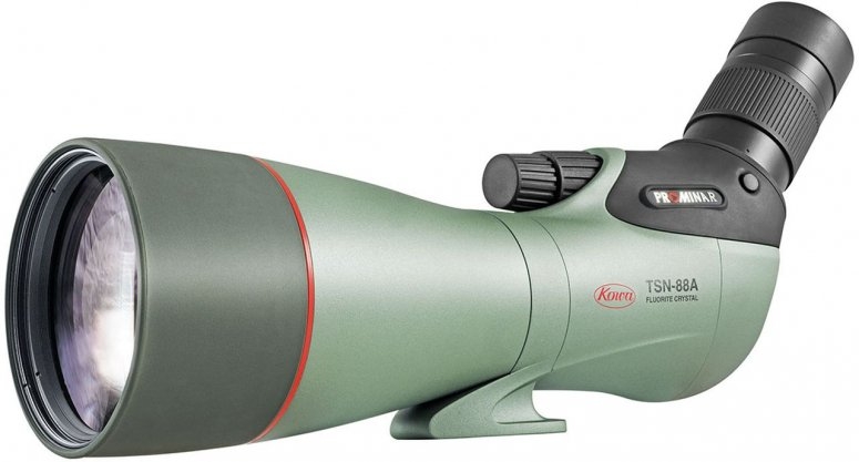 KOWA Spektiv TSN-88A PROMINAR 25-60x88 Travel-Kit (inkl. Tasche + Vario Scope Adapter + Benro Tortoise Carbon Tripod TTOR34CLVS4PRO)