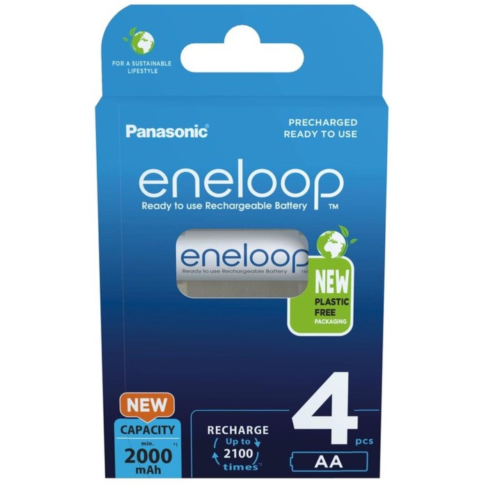 Panasonic eneloop AA 2000 mAh 4er Pack