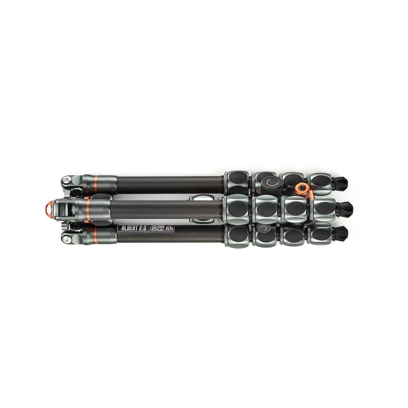3 Legged Thing Pro 2.0 Albert Carbon Tripod + AirHed Pro Grey