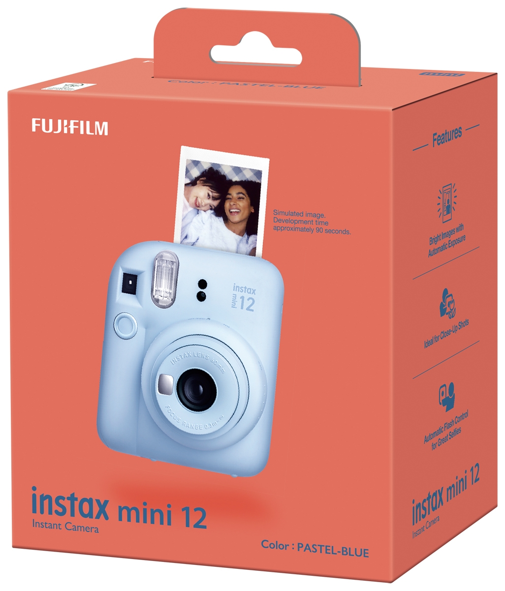 Fujifilm Instax mini 12 pastel blue Sofortbildkamera
