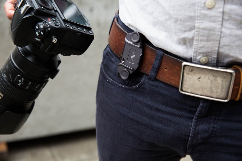 Peak Design Capture Clip v3 Black - Kameraclip zum Tragen von DSLR-/DSLM-Kameras an Gurten oder Gürteln