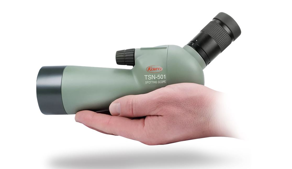 Kowa TSN-501 20-40x Spektiv mit Schrägeinblick (inkl. Kowa Neoprentasche)