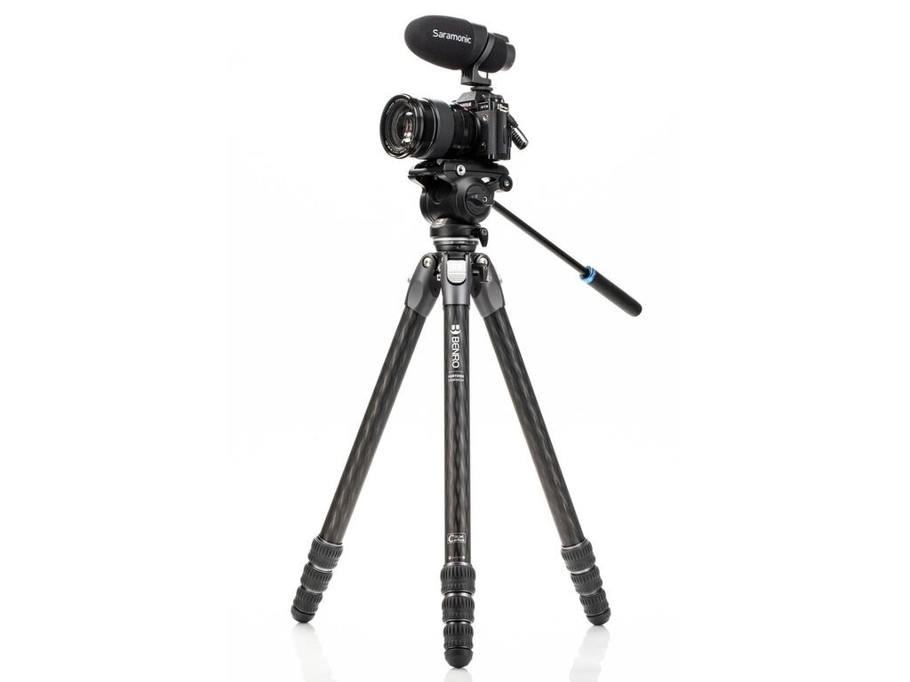 Benro TTOR34CLVS4PRO Tortoise Carbon Tripod und Videokopf