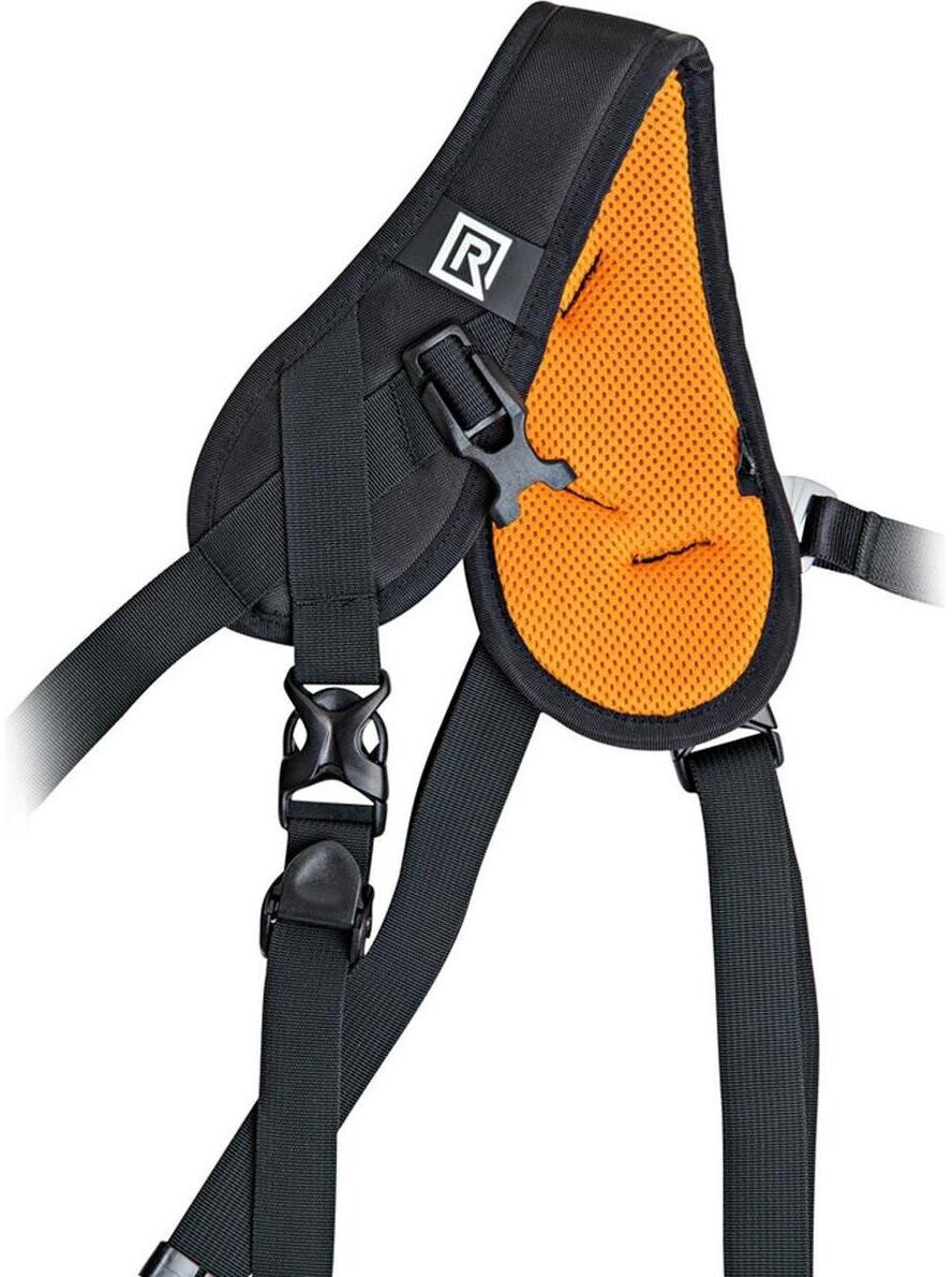 BlackRapid Hybrid X eXtra Comfort Doppel-Kameragurt – Professioneller Sling-Gurt für zwei Kameras