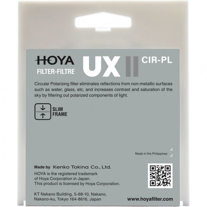 Hoya 67.0mm UX Cir-PL II Filter