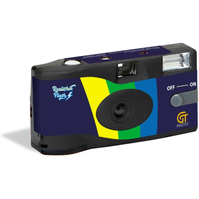GT Photo GT27FL Einwegkamera mit Blitz – 27 Aufnahmen