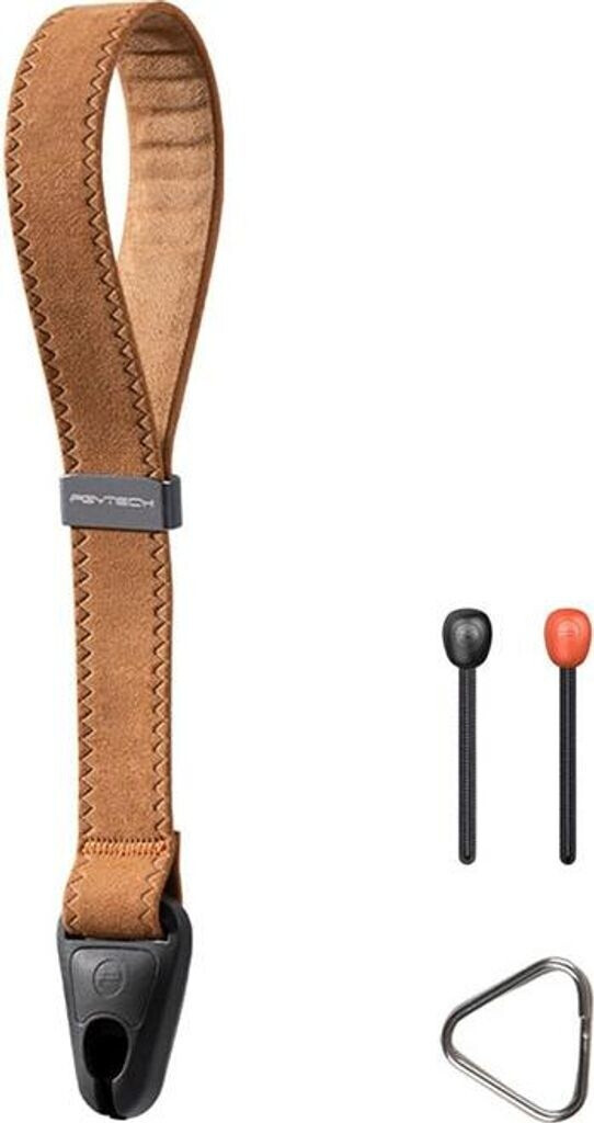 PGYTECH Kamera-Handschlaufe Earth Brown – Sichere Kamerahandschlaufe mit Schnellverschluss