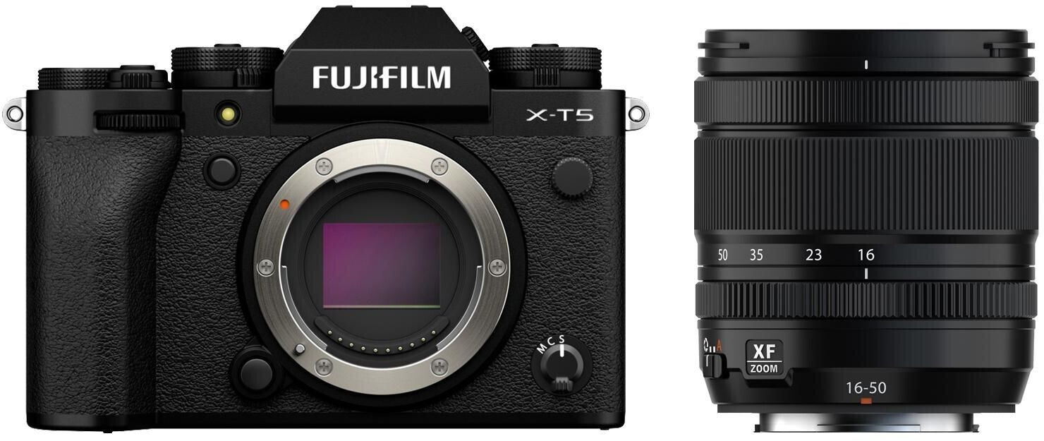 Fujifilm X-T5 Schwarz KIT mit XF 16-50mm F2.8-4.8 R LM WR