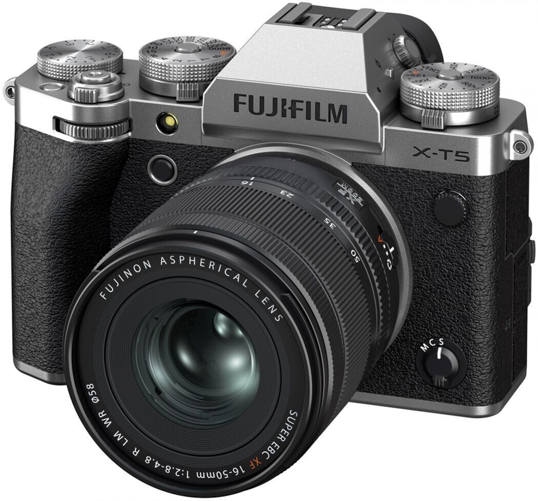 Fujifilm X-T5 silber KIT mit XF 16-50mm F2.8-4.8 R LM WR