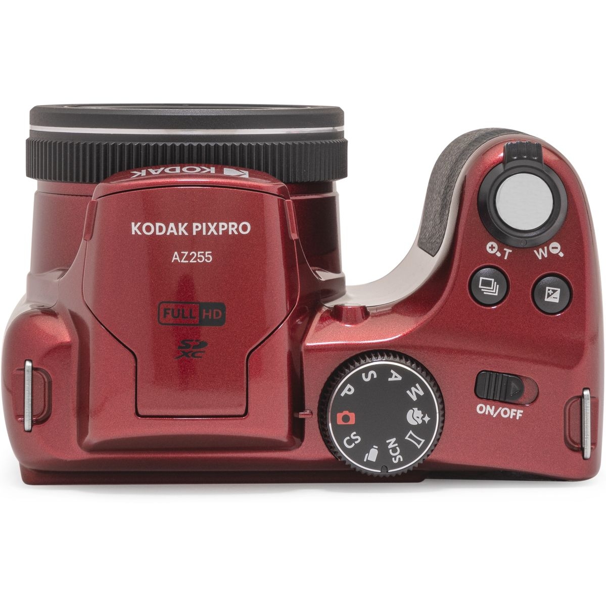 KODAK PIXPRO AZ255 Rot – vielseitige Bridgekamera mit 25-fachem Zoom