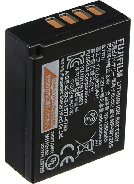 Fujifilm NP-W126s Original Lithium-Ionen-Akku
