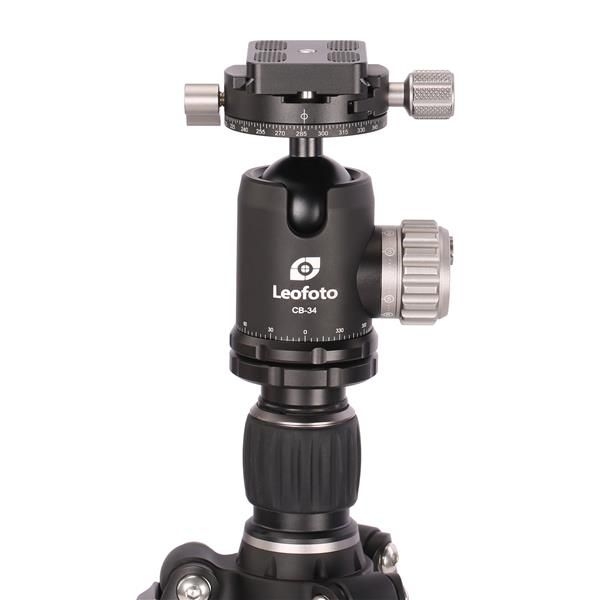 Leofoto Traveler LE-254C+ Ballhead CB-34