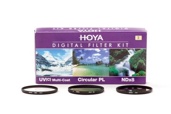 Hoya 40.5mm Digital Filter Kit II mit UV, CPL & ND8