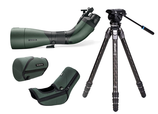 Swarovski BTX 30x85 (Travel-Kit inkl. Swarovski SOC Tasche + Benro Tortoise Carbon TTOR34CLVS4PRO)