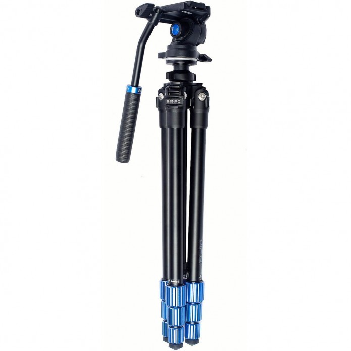 Benro Slim Video Tripod TSL08AS2CSH KIT