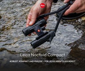 LEICA NOCTIVID COMPACT 8x25 (schwarz, gummiert)  Demo-Modell, neuwertig