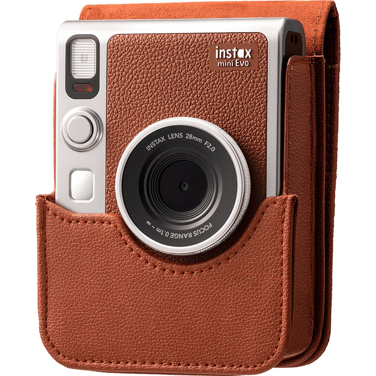 Fujifilm Instax Mini EVO Camera Case braun Sofortbildkamera