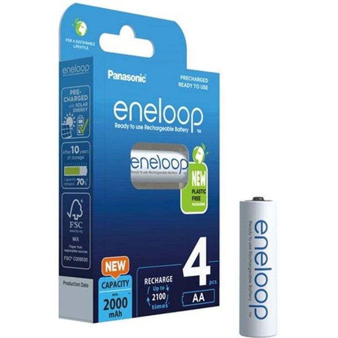 Panasonic eneloop AA 2000 mAh 4er Pack
