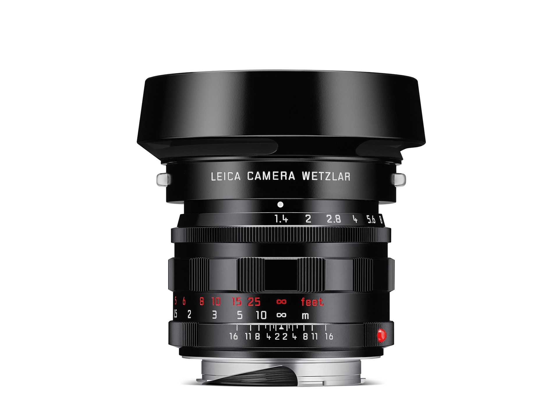 Leica Summilux-M 1:1,4/50, schwarz glänzend
