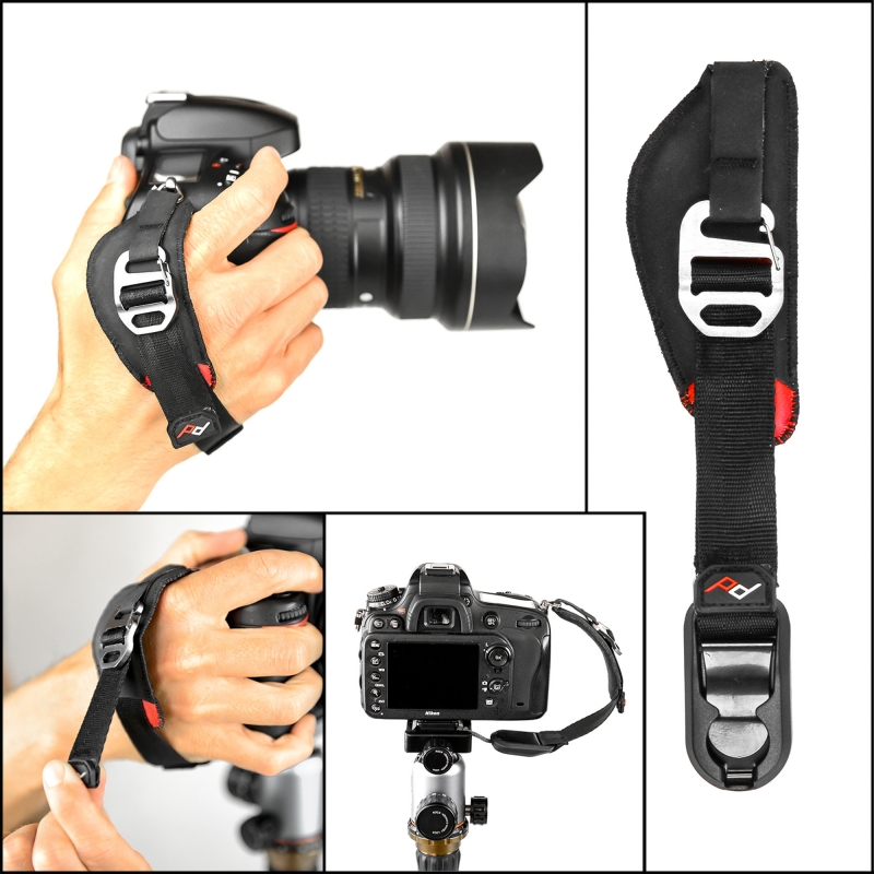 Peak Design Clutch Handschlaufe für DSLR-Kameras und spiegellose Systemkameras
