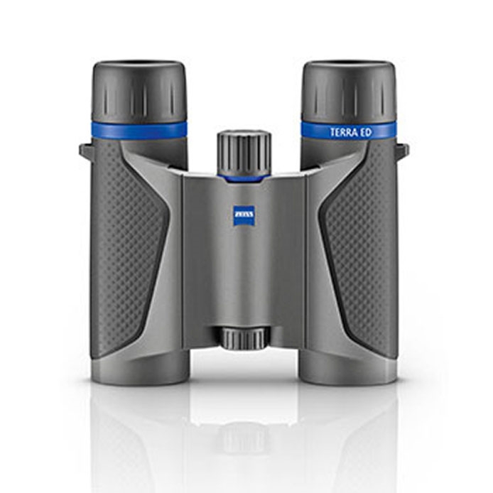 ZEISS Terra ED Pocket 10x25 schwarz-grau (inkl. Tasche und gratis Cleaning Kit)