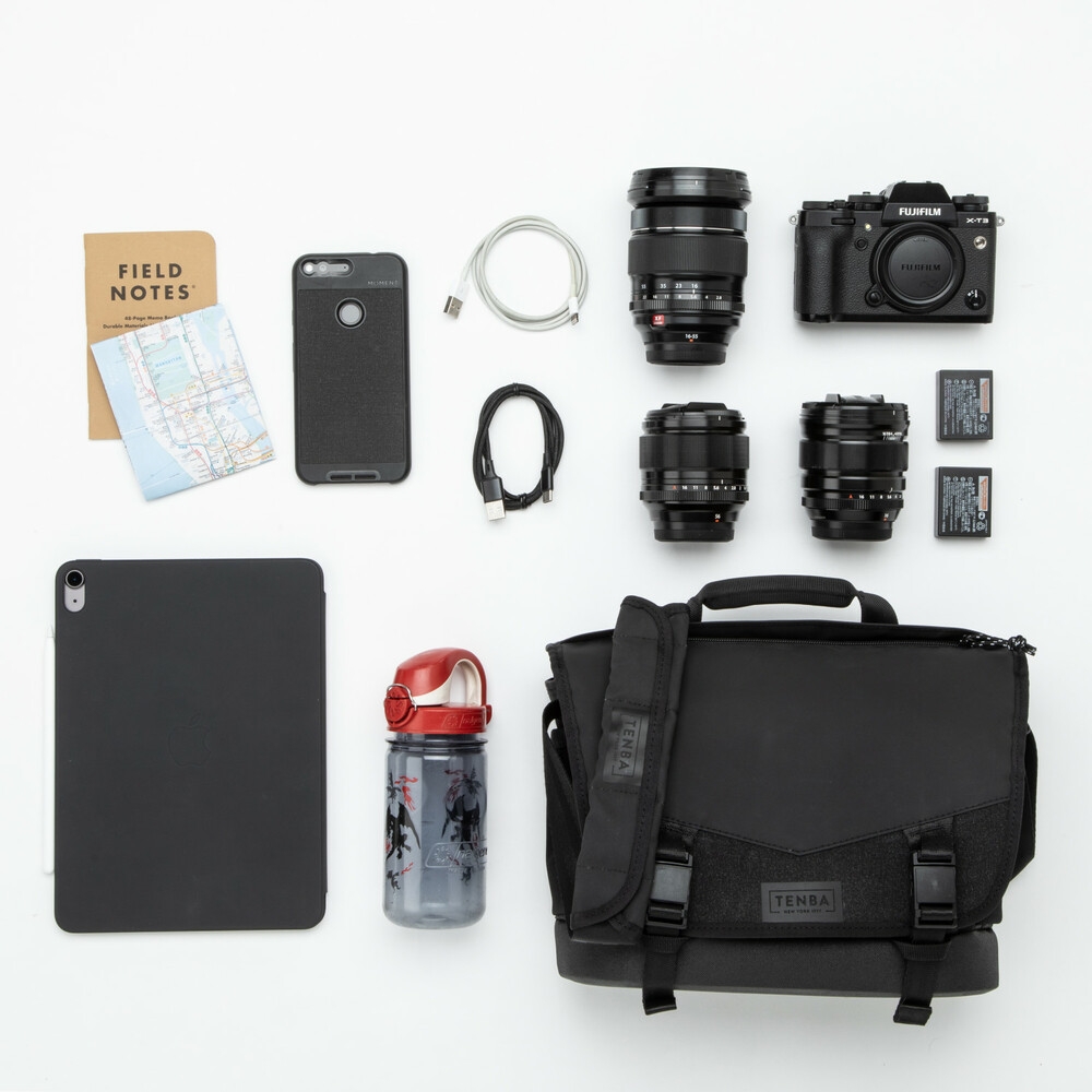 Tenba DNA 9 Slim Messenger Tasche SCHWARZ