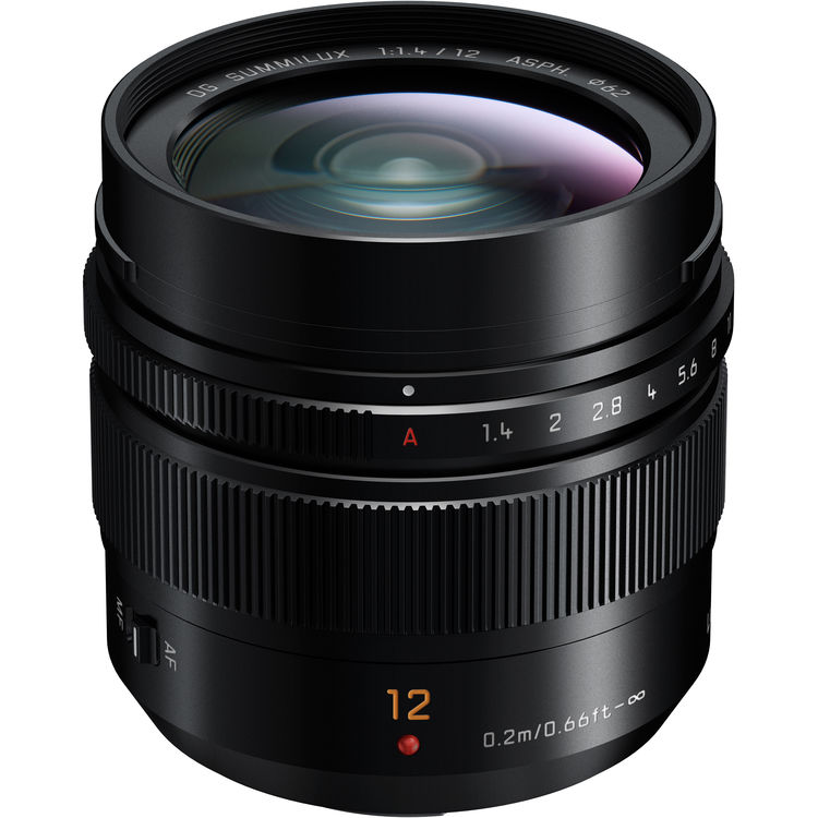 Panasonic LEICA DG SUMMILUX 12mm f1.4 DG Micro Aspherical (H-X012E)
