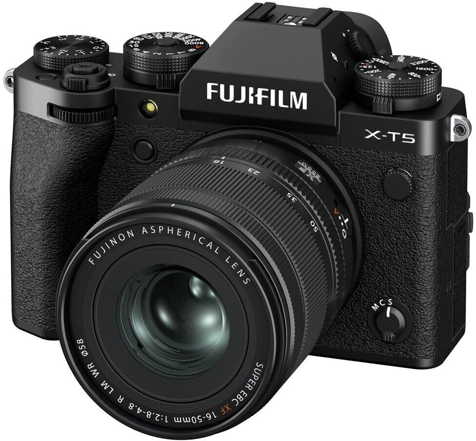 Fujifilm X-T5 Schwarz KIT mit XF 16-50mm F2.8-4.8 R LM WR